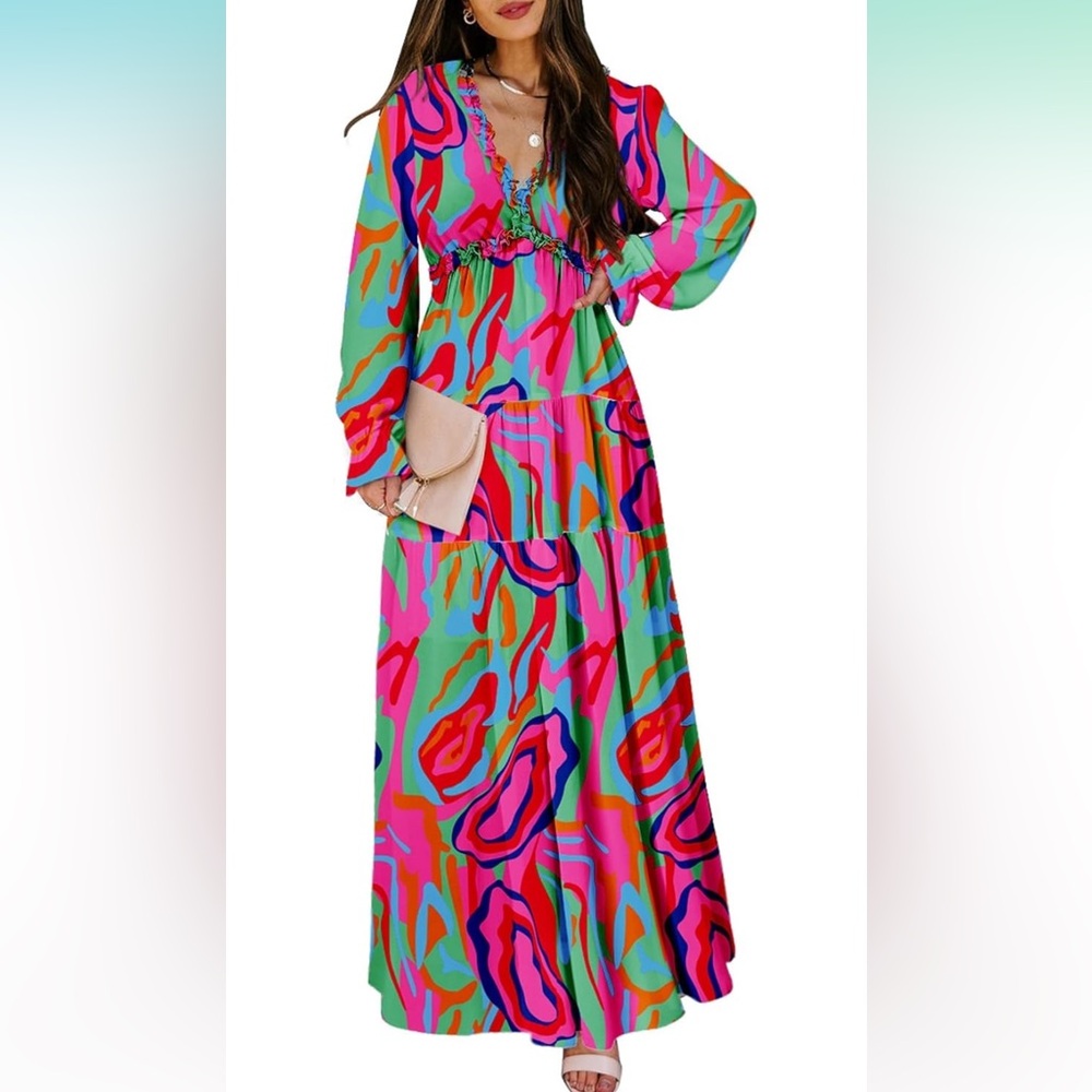 BLENCOT boho maxi dress